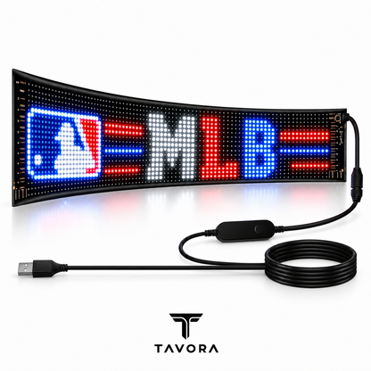 TAVORA GlowFlex™ — Custom LED Display  🚥